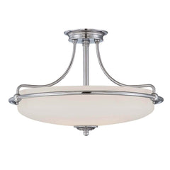 Luminaire plafonnier | Griffin Chromé