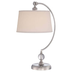 Lampe à poser Jenkins nickel poli