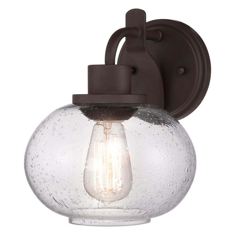 Applique murale Trilogy bronze, verre