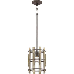 Suspension luminaire | Wood Hollow Noire