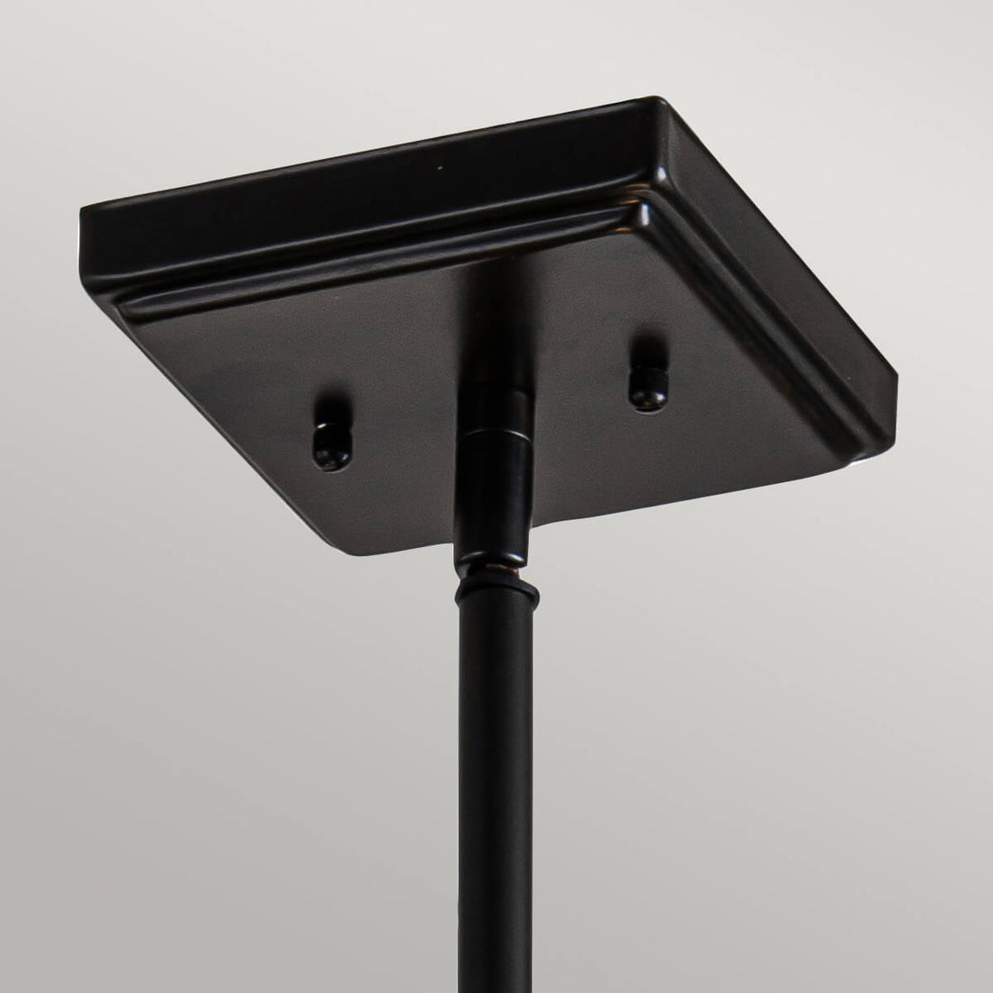 Suspension Alderley 2 lumières bronze, verre