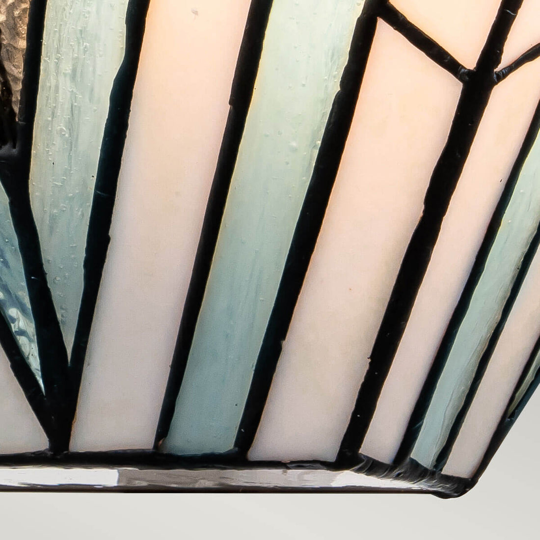 Applique murale Alderley 2 lumières bronze, verre