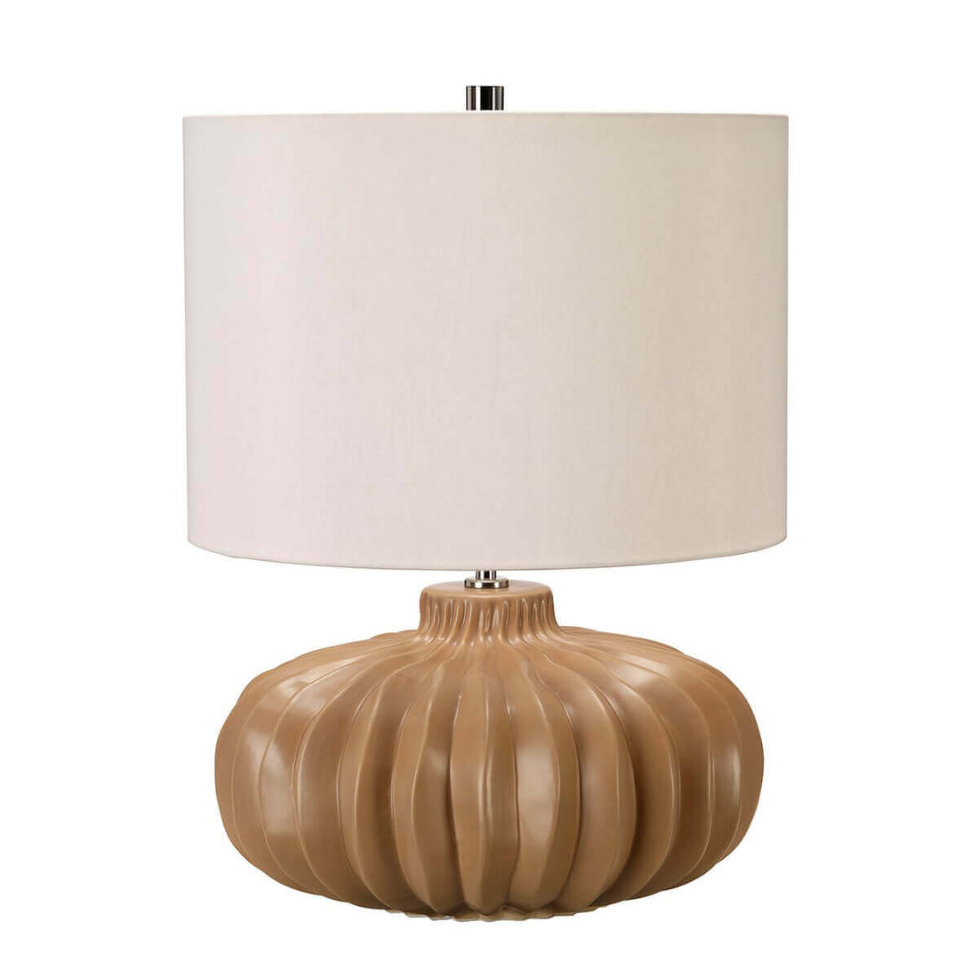 Lampe à poser Woodside crème, céramique