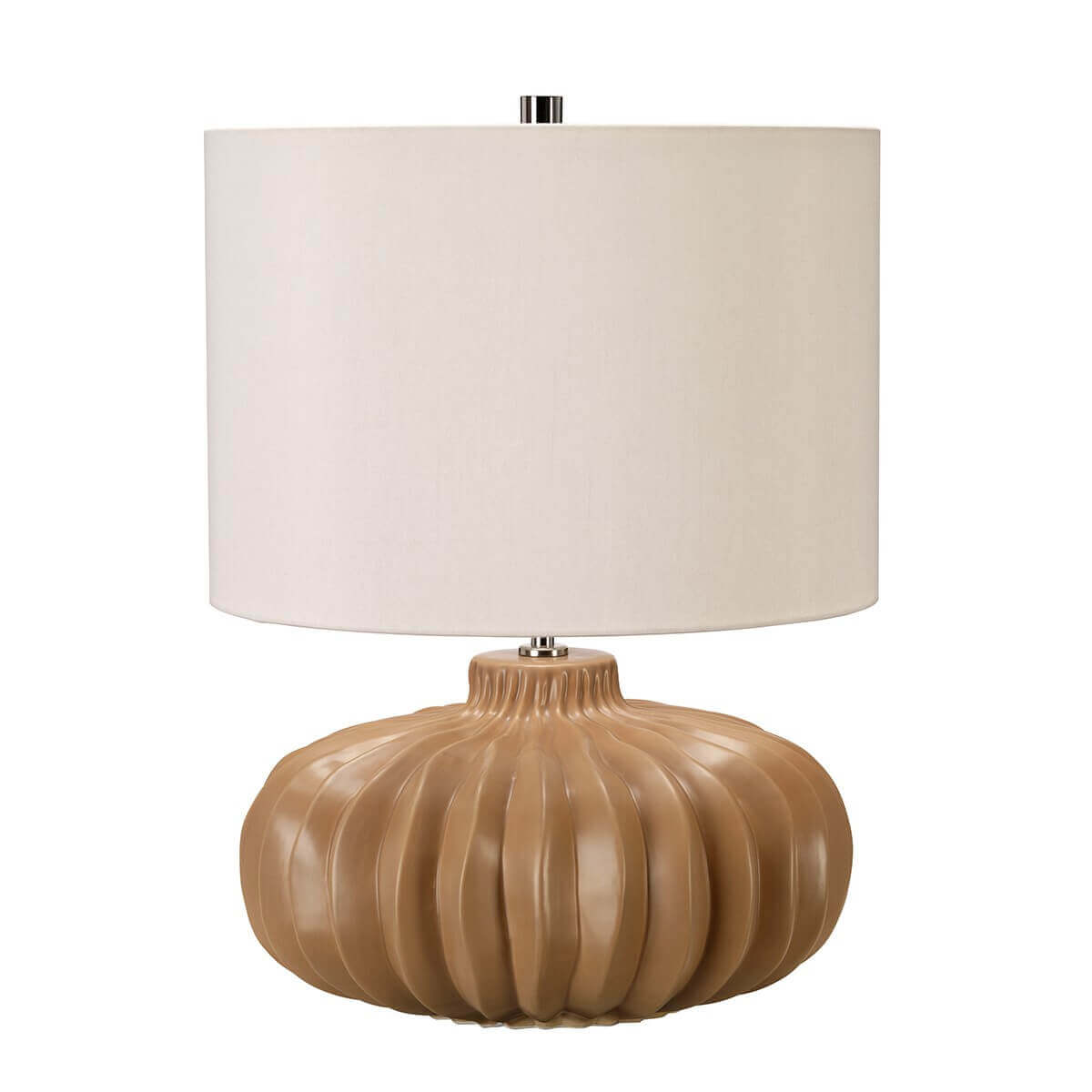 Lampe à poser Woodside crème, céramique