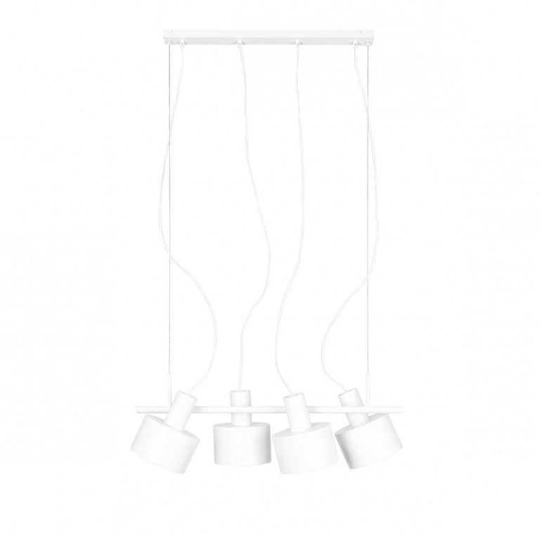 Suspension luminaire ENKEL 4 Blanc