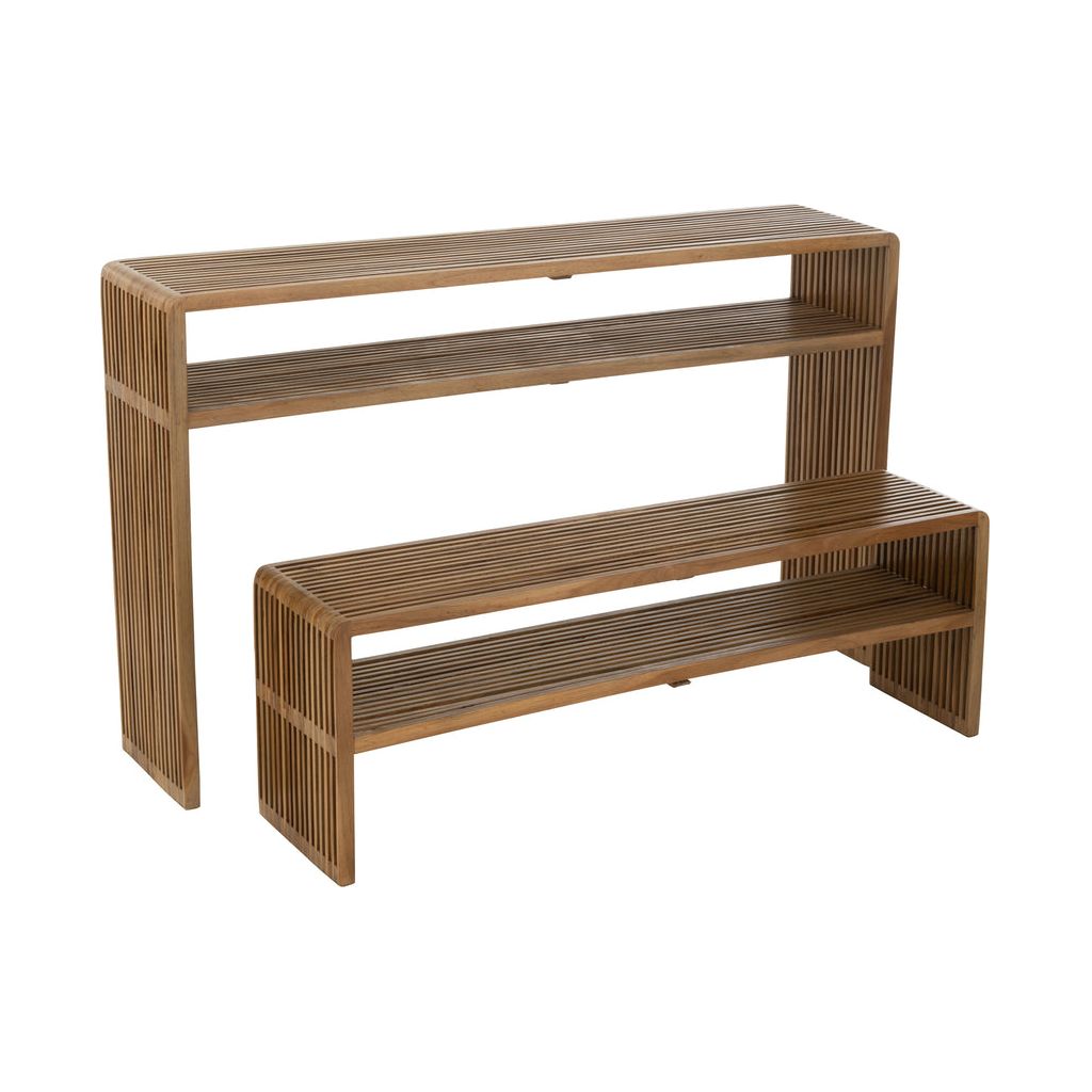 Ensemble Consoles Teck Recyclé - Designix