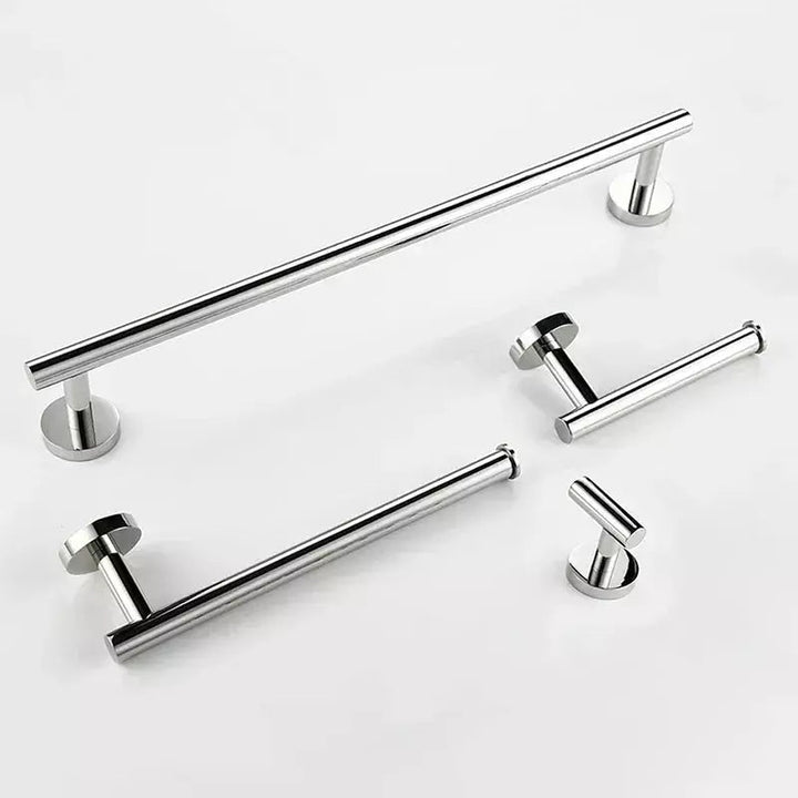 Ensemble de Porte Serviette Mural | Harmonie - Designix Accessoires Salle de bains Chrome Poli