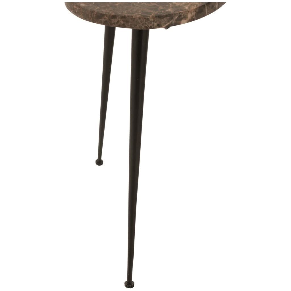Ensemble Tables Marbre Métal - Designix