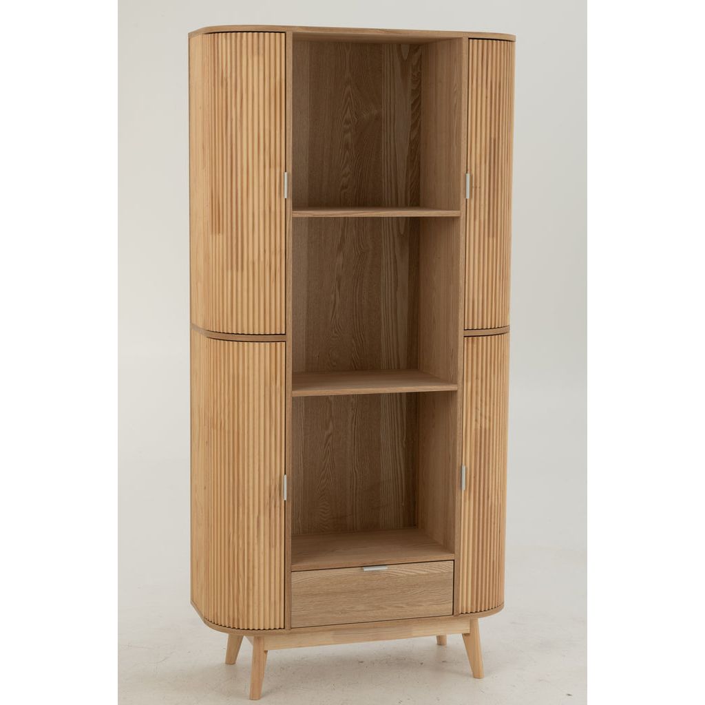 Étagère Arrondie Bois Naturel - Designix