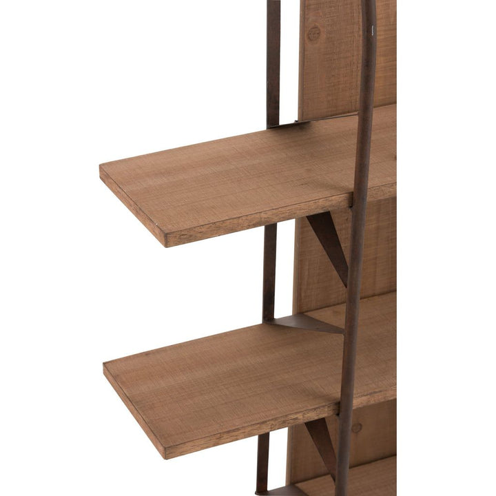 Étagère Bois Naturel À Roulettes - Designix