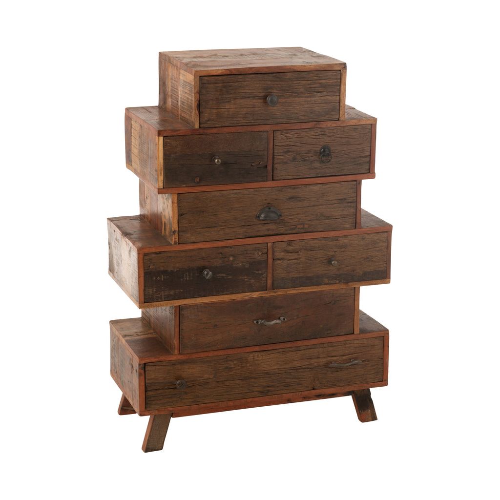 Étagère Bois Recyclé Naturel - Designix