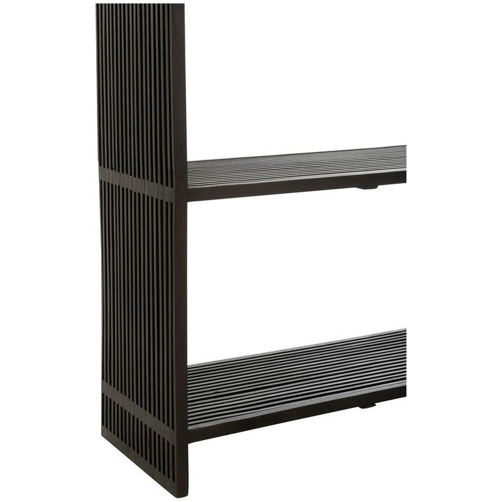 Étagère en Teck Recyclé Noir - Designix
