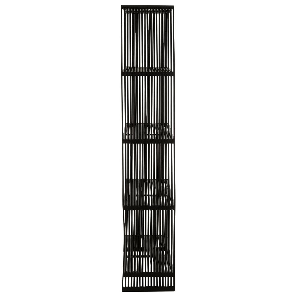 Étagère en Teck Recyclé Noir - Designix