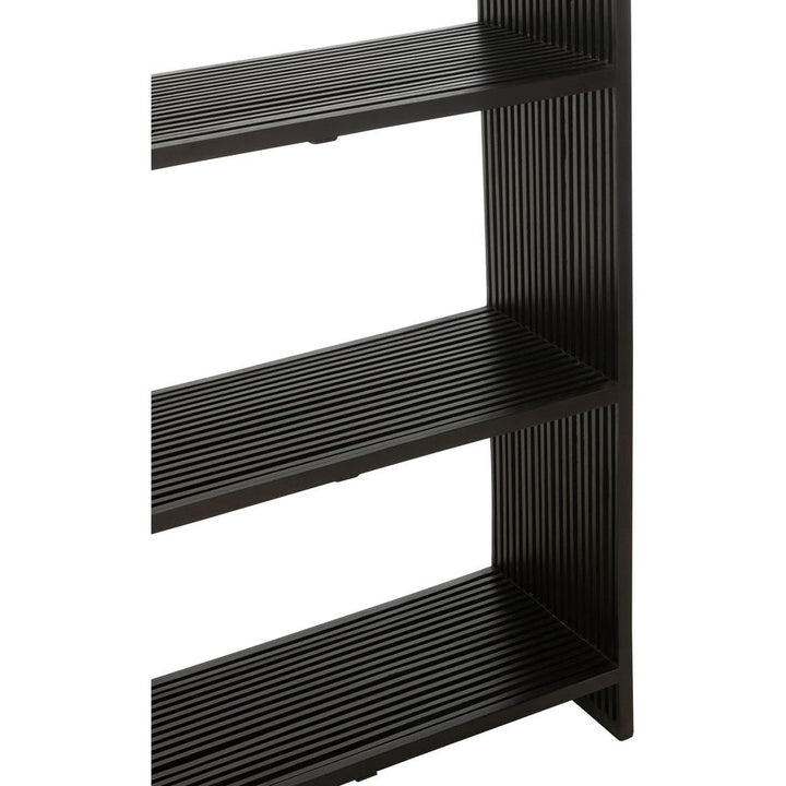 Étagère en Teck Recyclé Noir - Designix