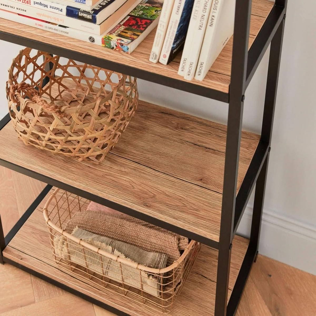 Étagère Loft Bois Métal | Chic