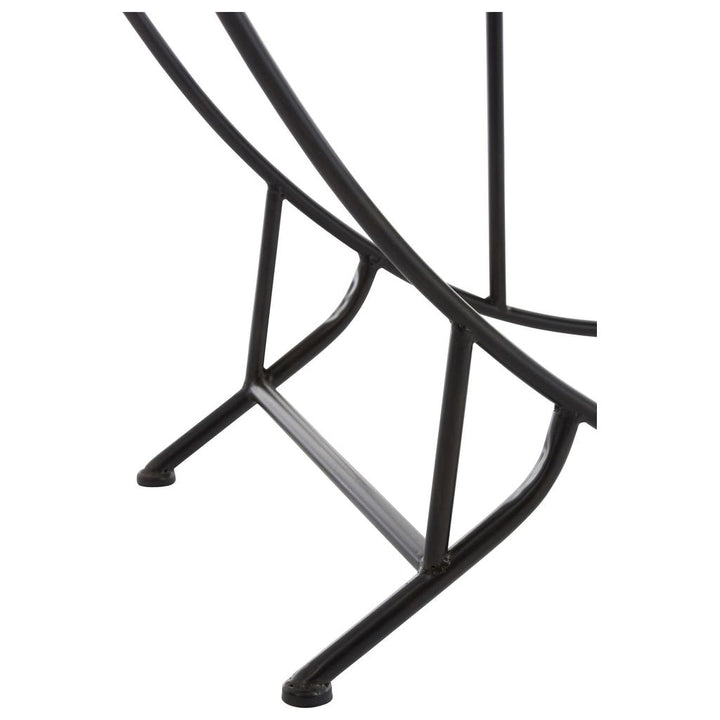 Étagère Métal Noir Ronde - Designix