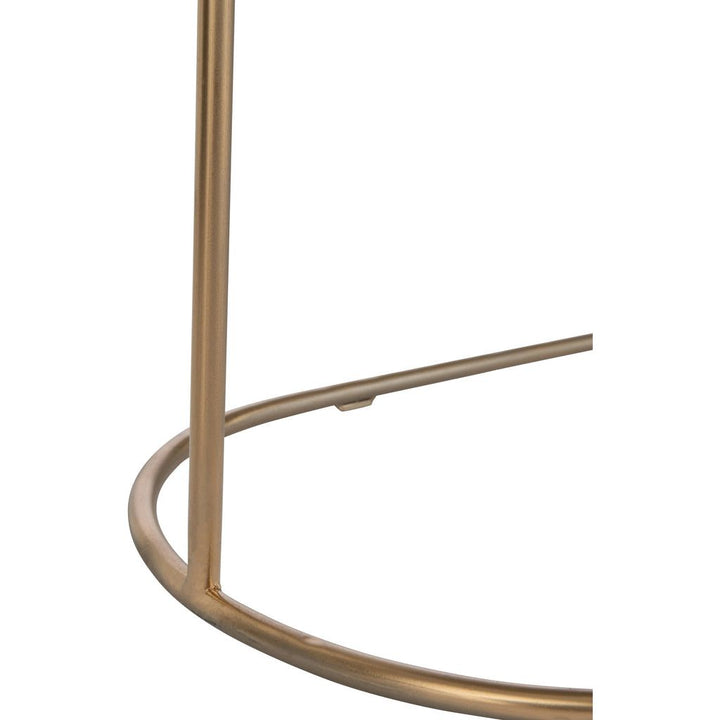 Étagère Métallique Dorée 3 Planches - Designix