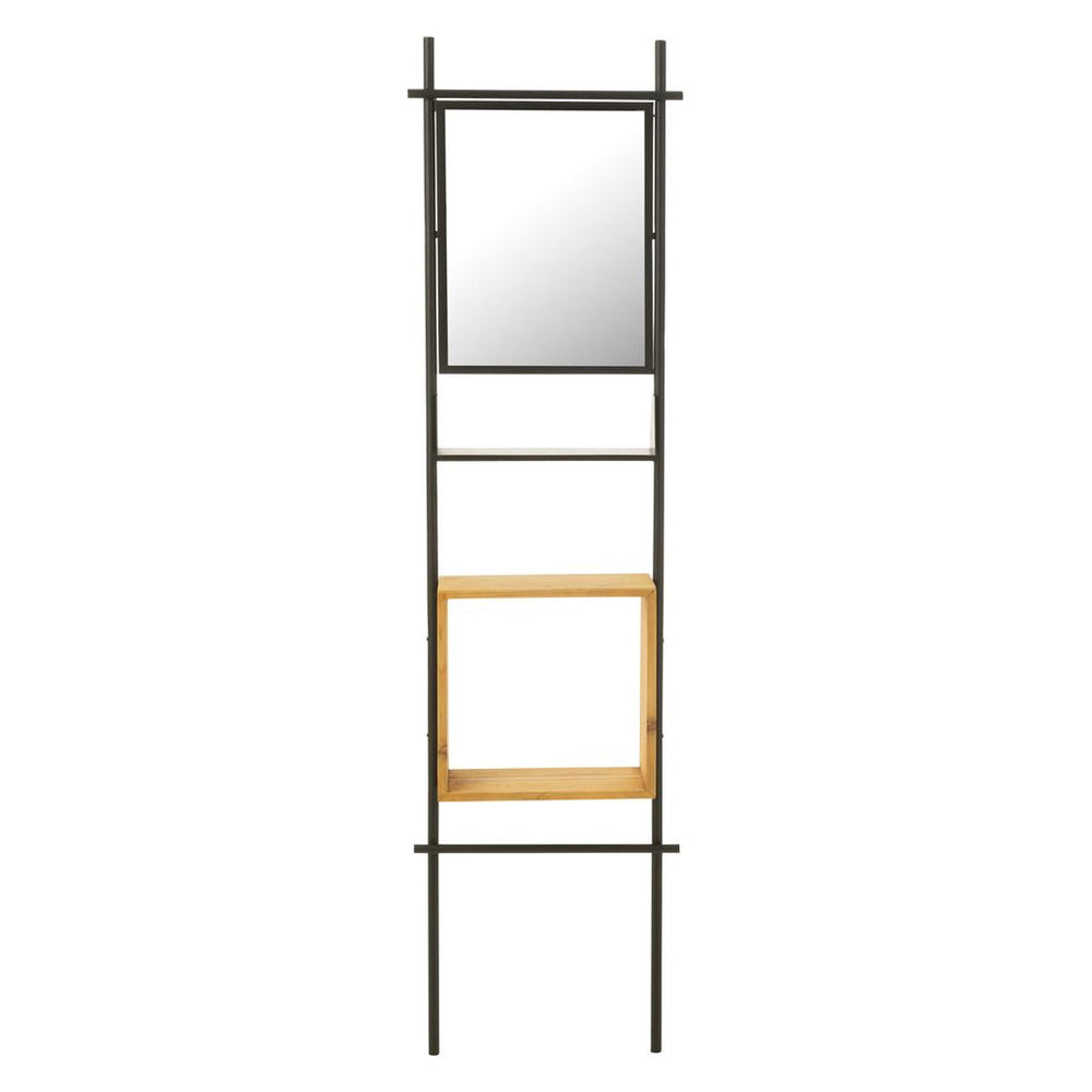 Étagère Miroir Bois Naturel - Designix