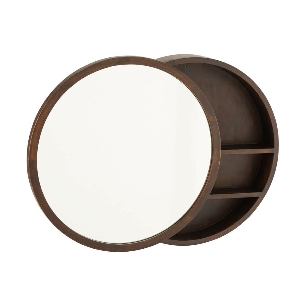 Étagère Murale Bois Mangue Coulissante - Designix
