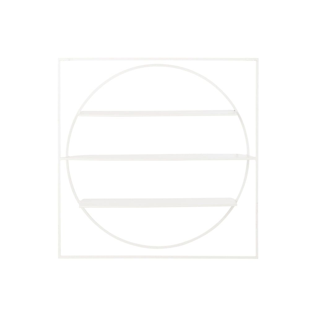 Étagère Murale Métal Blanc - Designix