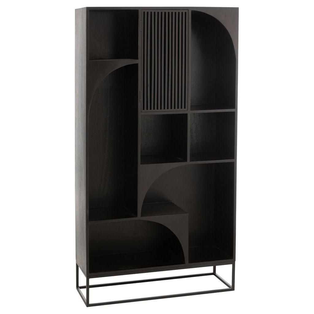 Étagère Noir Bois Mangue - Designix