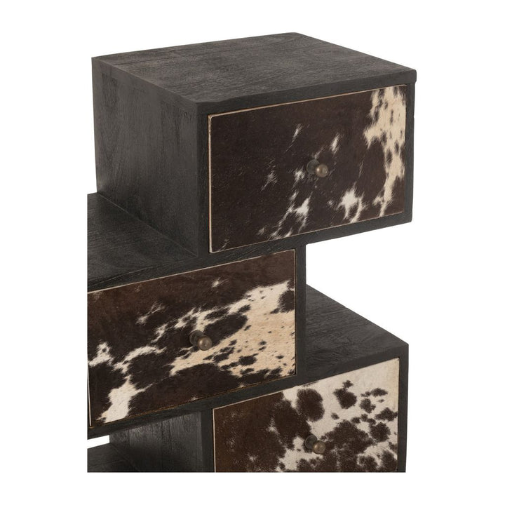 Étagère Vache en Bois de Mangue Blanc - Designix