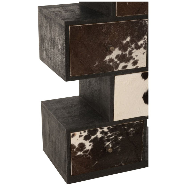 Étagère Vache en Bois de Mangue Blanc - Designix