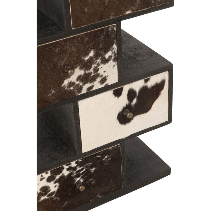Étagère Vache en Bois de Mangue Blanc - Designix