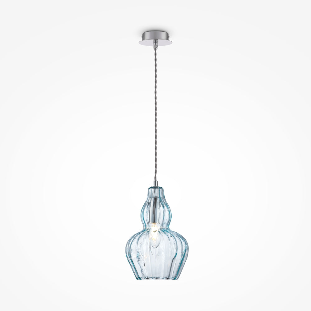 Eustoma Suspension luminaire argenté
