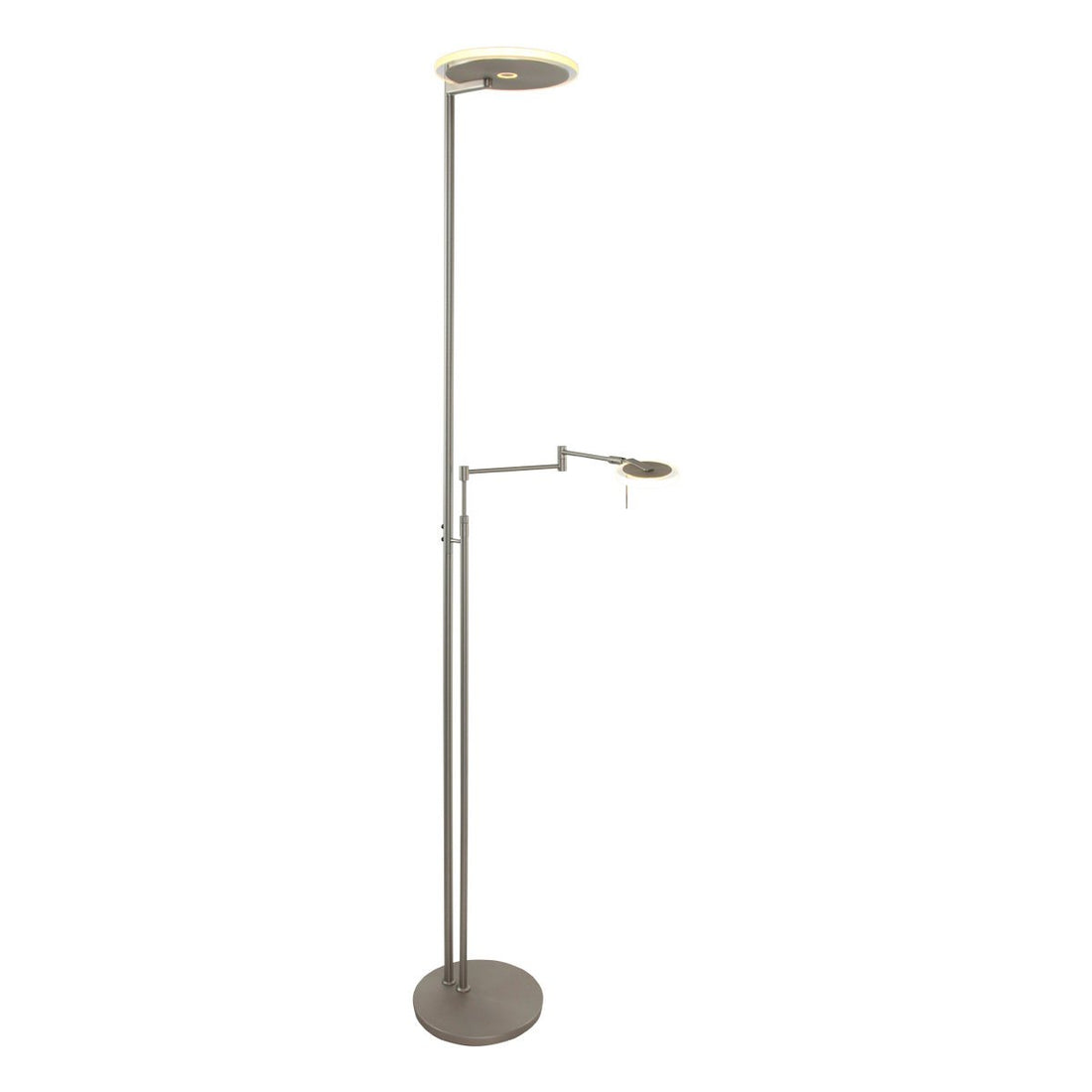 Lampadaire Turound argenté