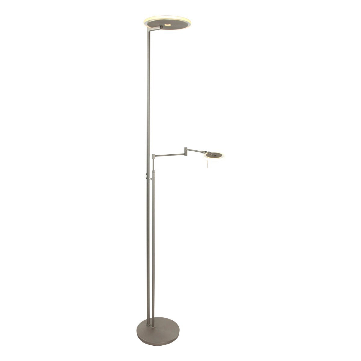 Lampadaire Turound argenté