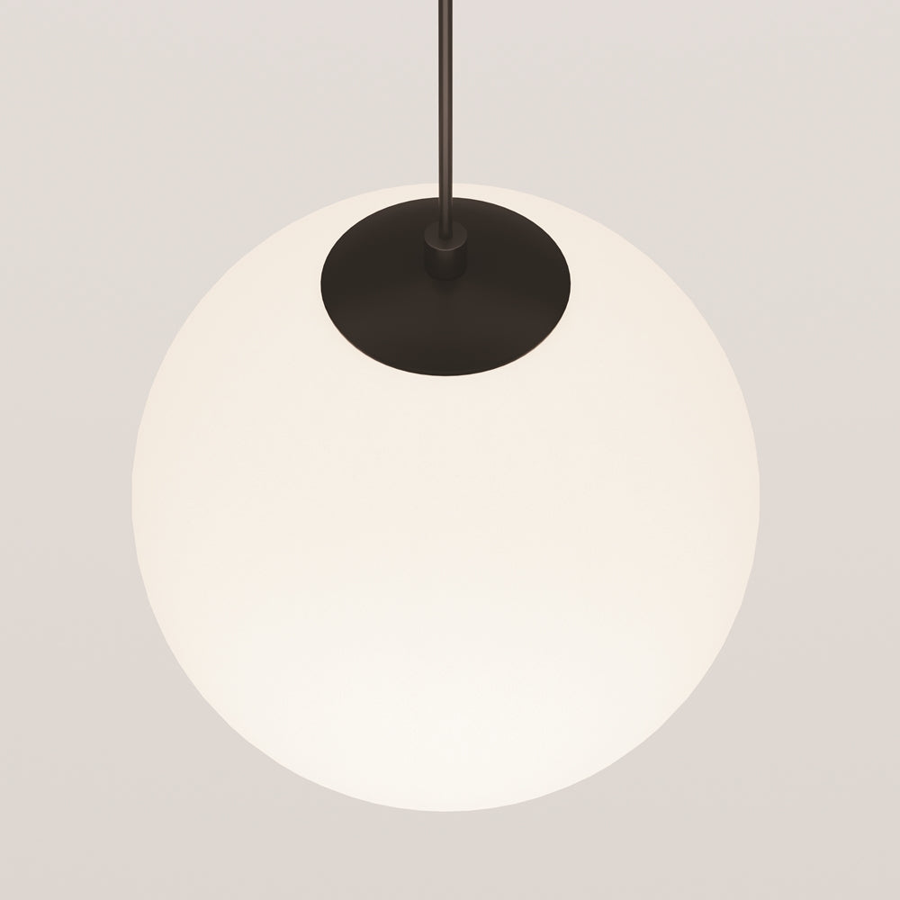 Luna Suspension luminaire noir