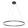 Suspension luminaire Ringlux noir