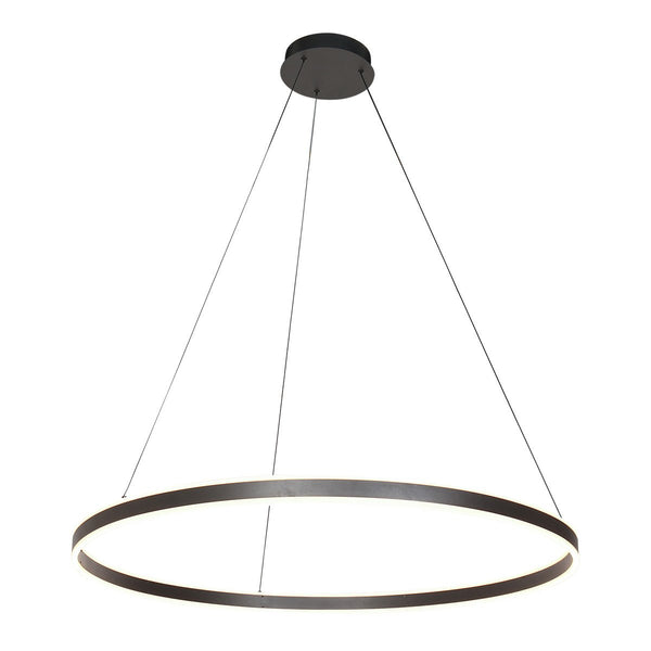 Suspension luminaire Ringlux noir