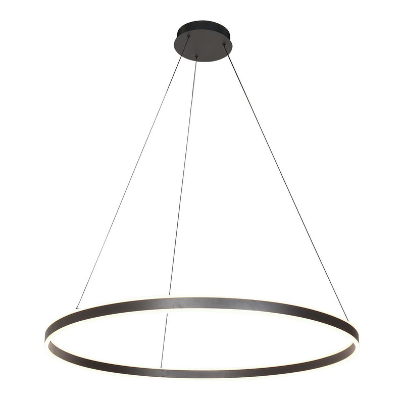 Suspension luminaire Ringlux noir