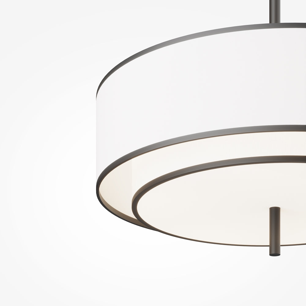 Bergamo Suspension luminaire noir