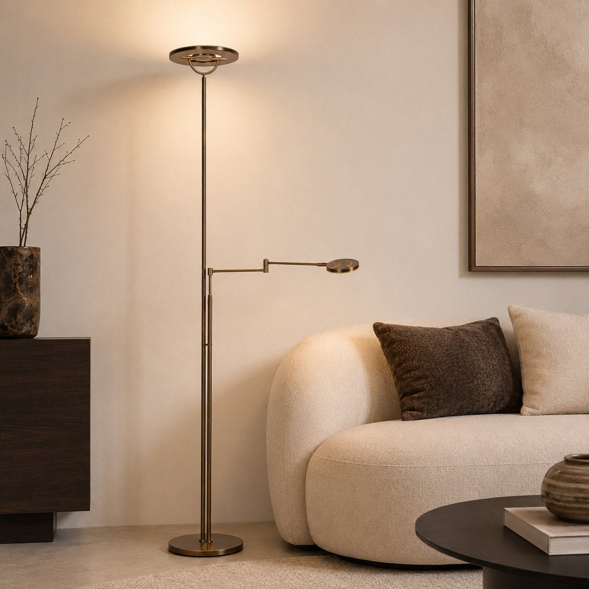 Lampadaire Soleil2 bronze