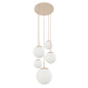 Suspension luminaire Bollique crème