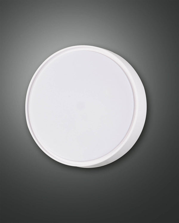 Luminaire extérieur | Hatton Blanc Ø 25 cm