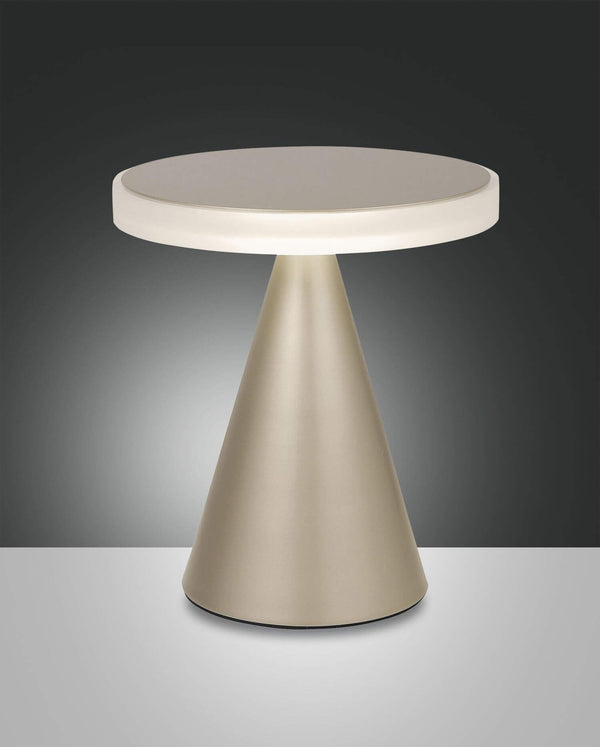 Lampe de chevet | Neutra Dorée Ø 24 cm