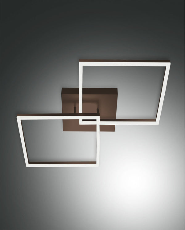 Plafonnier LED | Bard Rouille L 65 cm