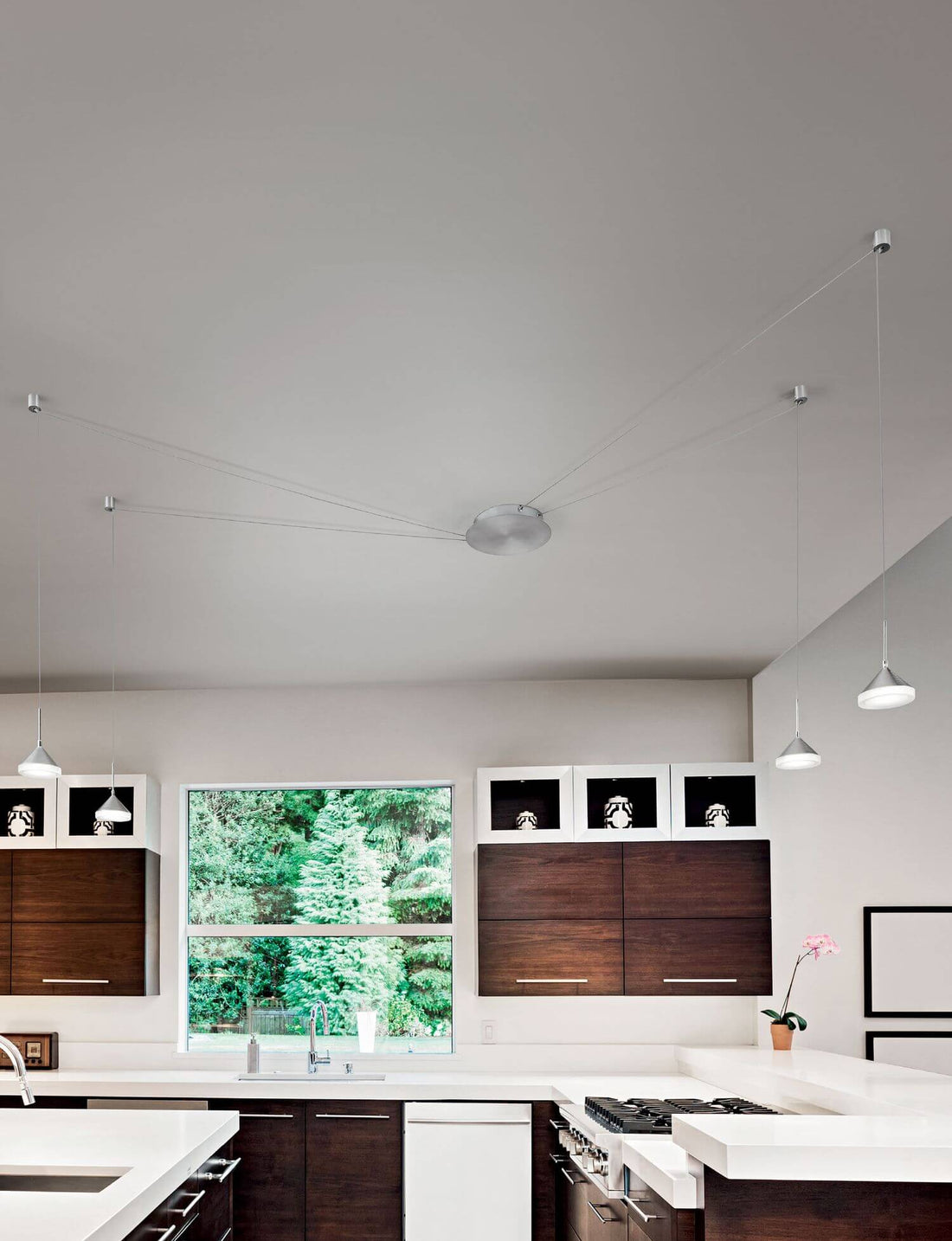 Suspension luminaire | Isabella Aluminium Ø 25 cm