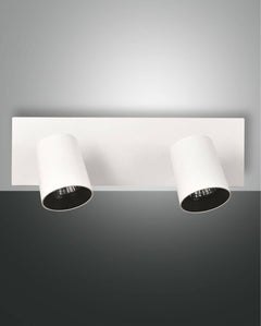 Spot Modo 2 lumières blanc