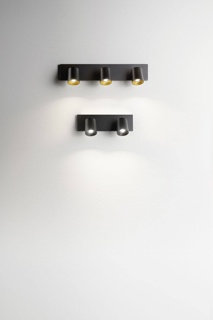 Spot Modo 3 lumières noir