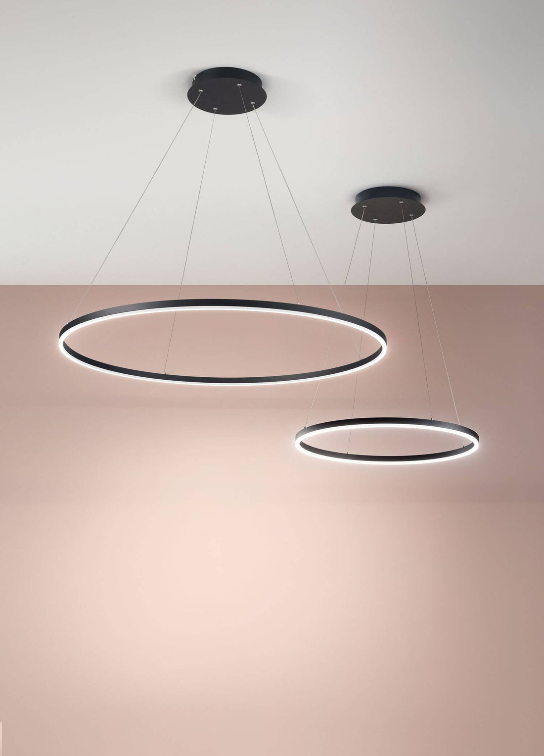 Suspension Giotto noire, Ø 60 cm (3508-40-101)