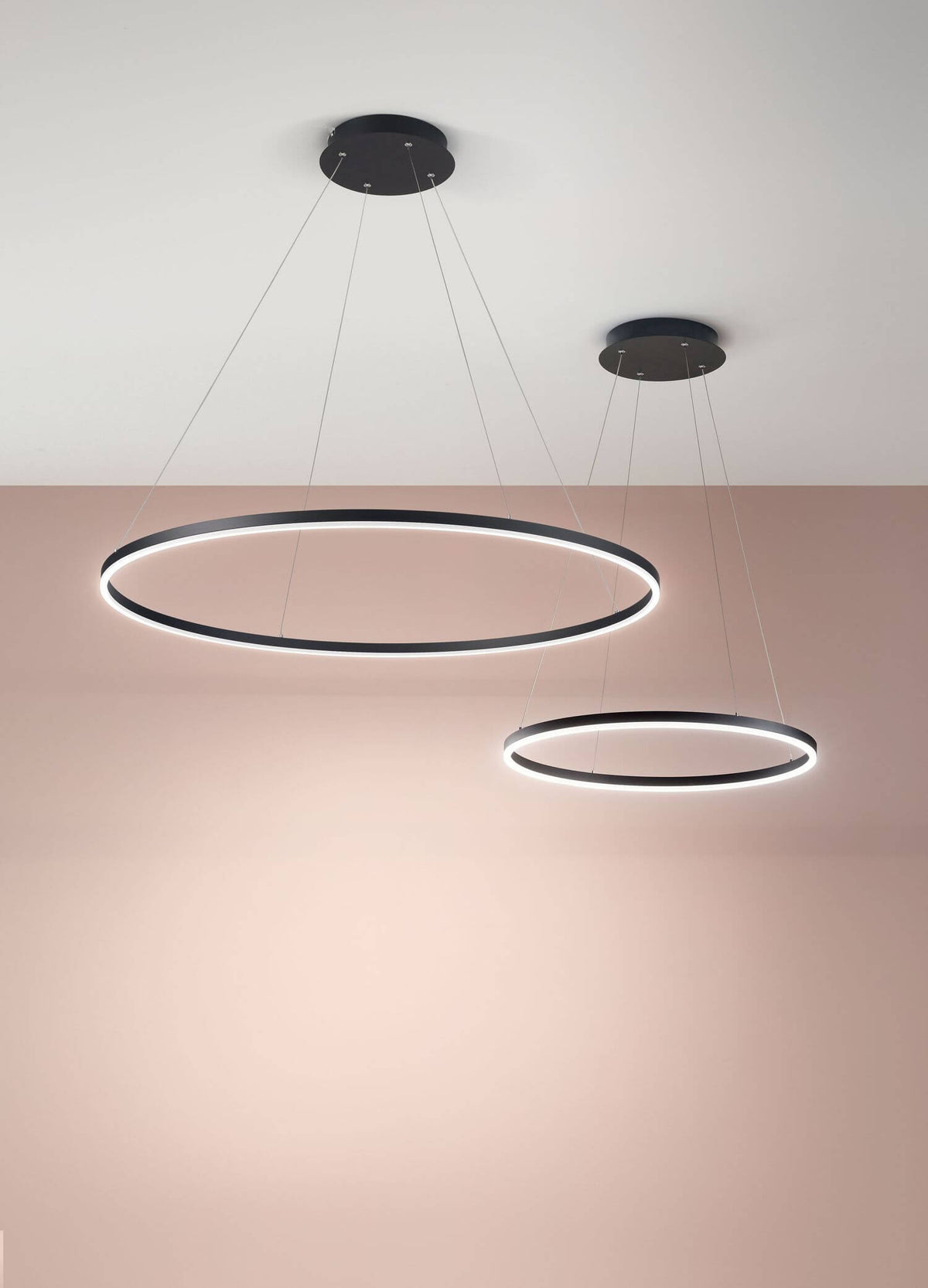 Suspension Giotto noire, Ø 60 cm (3508-40-101)