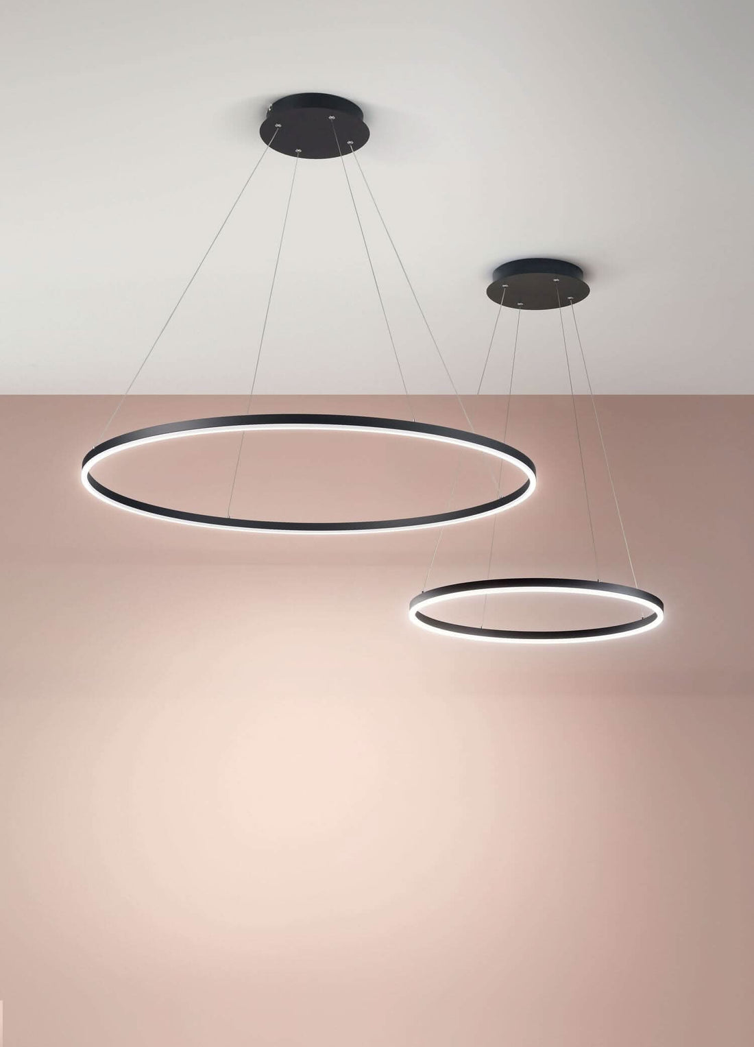 Suspension Giotto noire, Ø 100 cm (3508-42-101)
