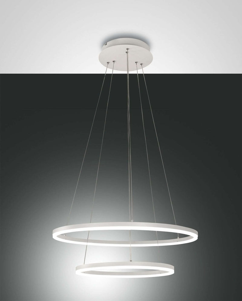 Suspension Giotto blanche, Ø 60 cm (3508-45-102)