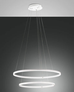 Suspension luminaire | Giotto Blanche Ø 80 cm
