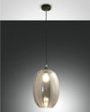 Suspension Infinity grise, Ø 25 cm